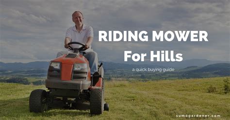 Top 3 Best Riding Mower For Hills ️ Reviews & Buying Guide