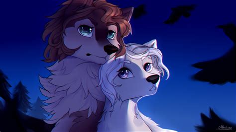 Howl from your heart. Garth and Lily from Alpha and Omega | Lion king drawings, Drawings, Anime wolf