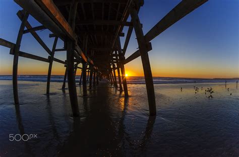 Sunset at San Clemente Pier - November 11, 2015 | San clemente pier ...