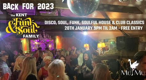 The Kent Funk & Soul Family January Party, MU MU, Maidstone, 20 January ...