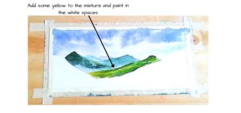 Simple Watercolor Mountain Tutorial for Beginners - My Art Aspirations