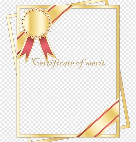 Certificate Frame Png