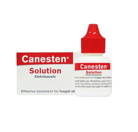 Canesten Solution Clotrimazole 1% 20ml | Treat Fungal Skin Infections