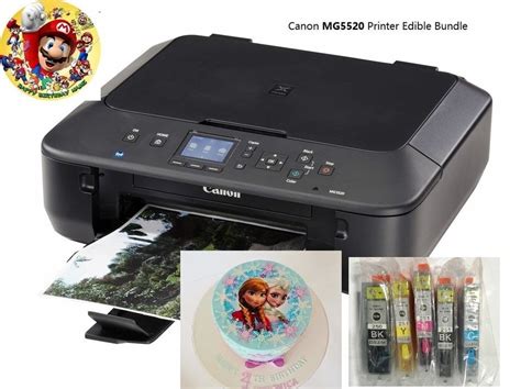 Edible Printer Bundle- Brand New MG5520 Printer with Edible Paper and ...