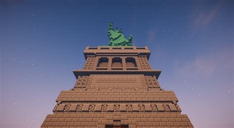 Statue of Liberty Minecraft Map