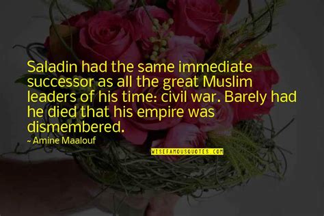 Saladin Quotes: top 22 famous quotes about Saladin