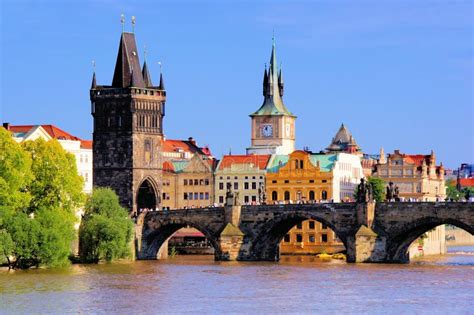 Charles Bridge, Prague stock photo. Image of praag, travel - 65913768