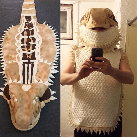 Adult custom bearded dragon costume by Sew Thrifty Couture on ETSY # ...