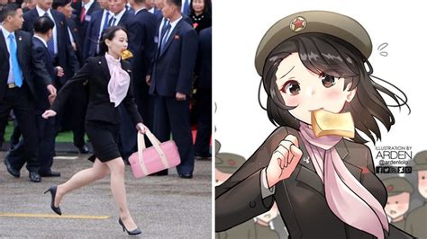 Kim Jong Un Sister : Kim Jong Un's little sister rushed off feet during ...