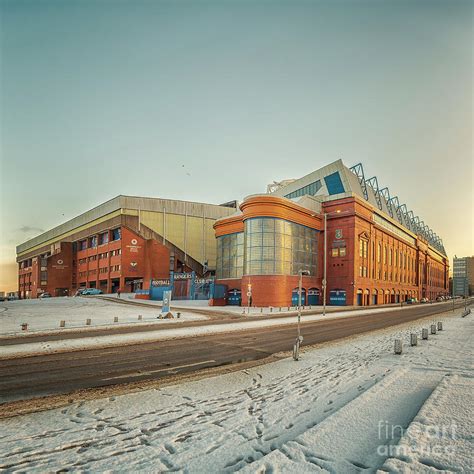 Rangers Ibrox Stadium Road Photograph by Antony McAulay | Fine Art America