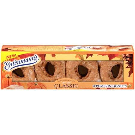 Entenmann's Pumpkin Donuts, 8 ct - Walmart.com