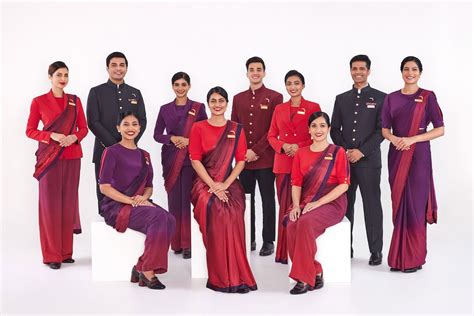 Air India Unveils Snazzy New Employee Uniforms - One Mile at a Time