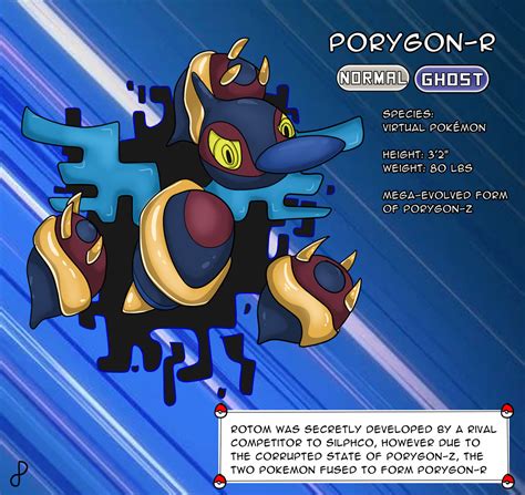 Porygon-z Mega Evolution: Porygon R by ProjectPorygon on DeviantArt