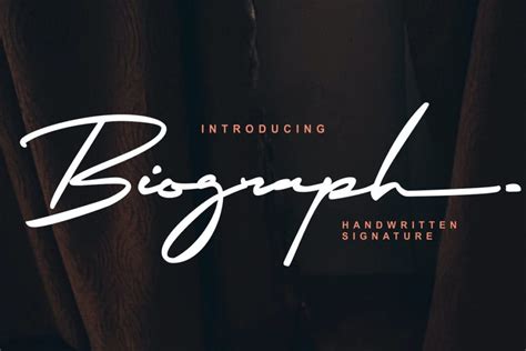 25+ Best Signature Fonts for Graphic Design & Logo Design