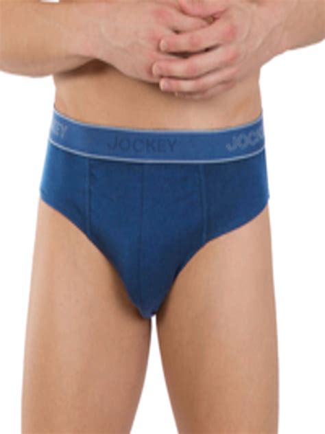 Buy Jockey Men Blue Briefs 1010 0105 - Briefs for Men 7276572 | Myntra