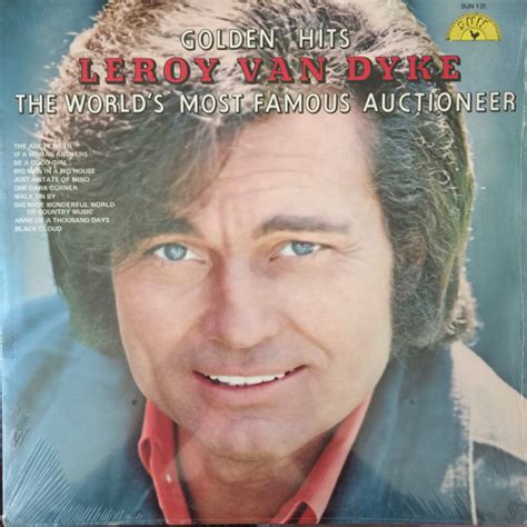 Leroy Van Dyke - The World's Most Famous Auctioneer (1974, Yellow ...