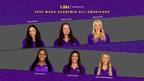 Six LSU Gymnasts Named 2023 WCGA Scholastic All-Americans – LSU