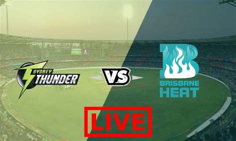 [BEST] Melbourne Stars Vs Sydney Thunder Live Stream Online