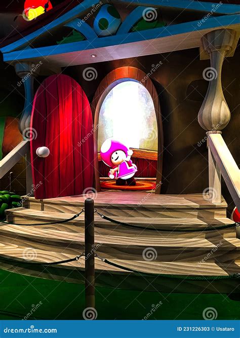 Scenery at the Yoshi`s Adventure, an Attraction at Super Nintendo World Editorial Stock Photo ...