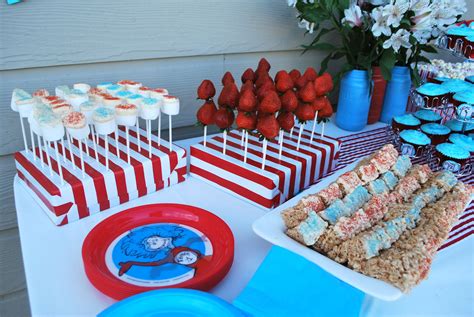 thing one thing two birthday ideas | Thing 1 and Thing 2 Birthday Party | Dr seuss party ideas ...