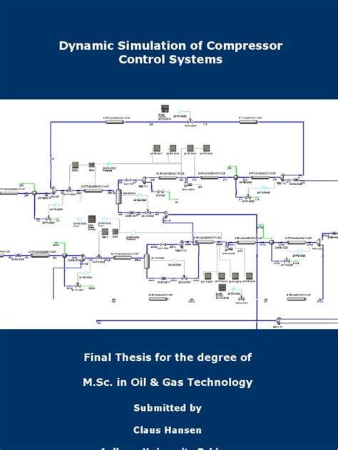 Dynamic Simulation of Compressor Control Systems | PDF | Gas Compressor | Gases