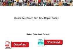 Siesta Key Beach Red Tide Report Today - New Industrial Foam