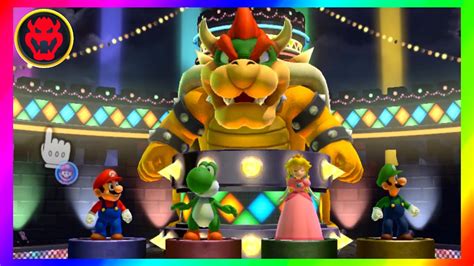 Mario Party 10 - Bowser Party Minigames - YouTube