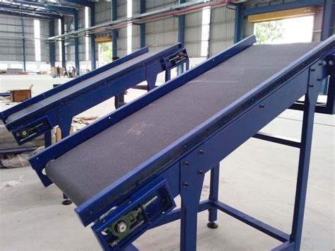 IMEC Mild Steel Rubber Belt Conveyor, Capacity: 50-100 kg per feet, Rs ...