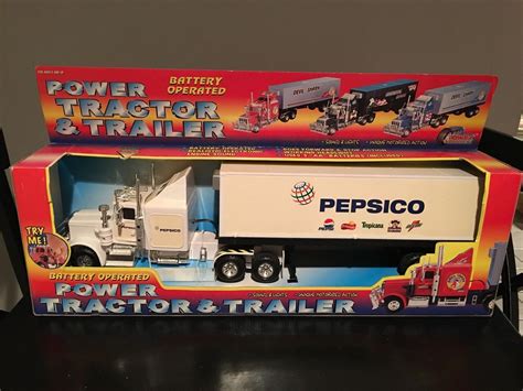 Pepsi Power Tractor & Trailer Toy Truck | #1839742188