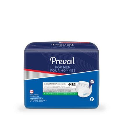 PREVAIL® Incontinence Underwear for Men, Small/Medium,20 units ...