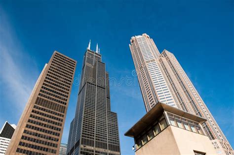 Chicago Loop Skyline editorial stock photo. Image of illinois - 35529283