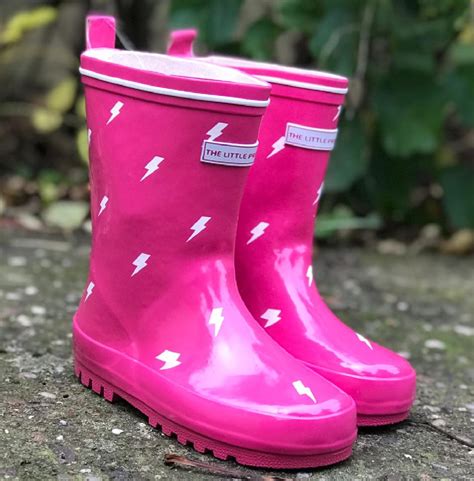 KIDS BOYS GIRLS INFANTS WATERPROOF RAIN WELLIES MCKER WELLINGTONS ...