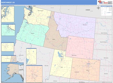 Northwest Region Of The United States Map - United States Map