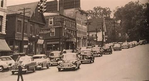 Library Hill, Nashua NH Early 1950's