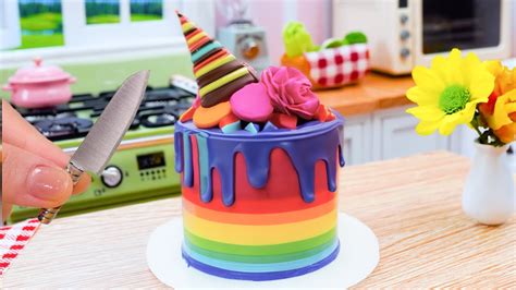 Heavenly Rainbow OREO Delight Cake 🌈 1000+ Miniature Chocolate Rainbow ...