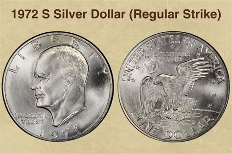 1972 Silver Dollar Coin Value (Errors List & "S" Mint Mark Worth ...