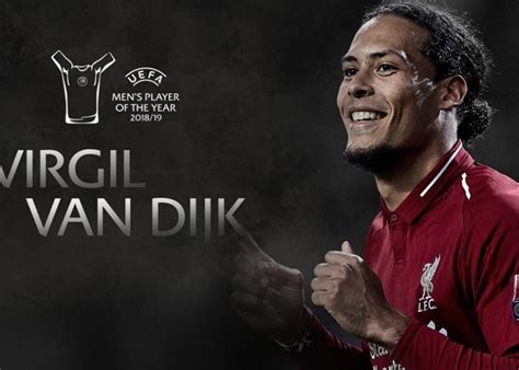 Virgil van Dijk wins UEFA Men’s Player of the Year award – Citi Sports ...