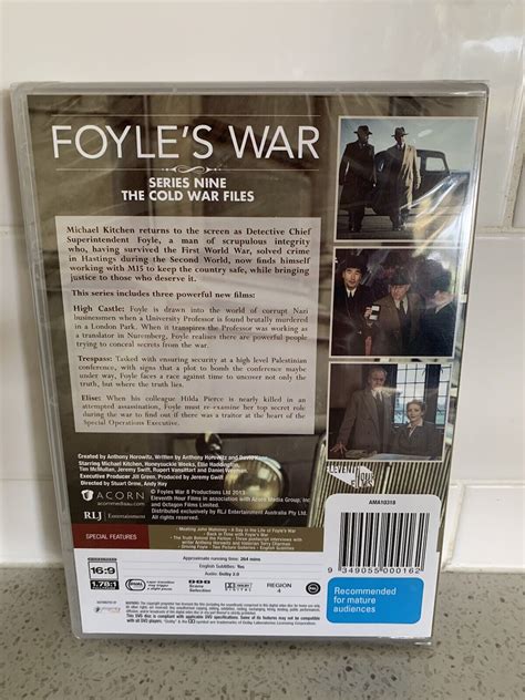 Foyle’s War Series 9 Cold War Files 3 DVD Set Sealed Brand New | eBay