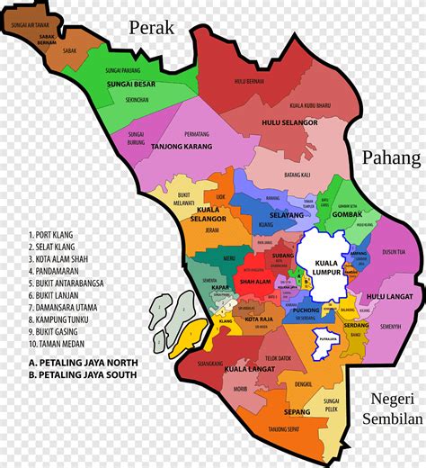 Selangor state election, 2018 Map Electoral district, map, text, map ...