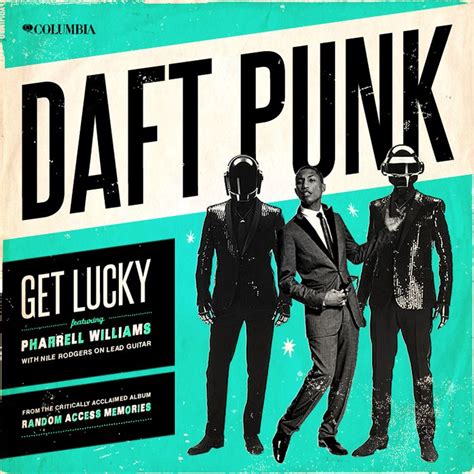 Get Lucky - James Dulce | Daft punk, Music poster, Album covers