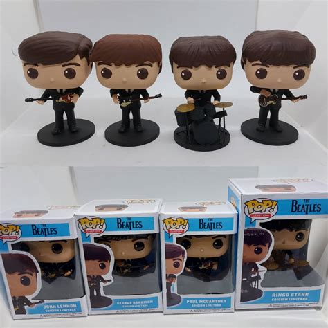 STL file the beatles funko pop・Model to download and 3D print・Cults