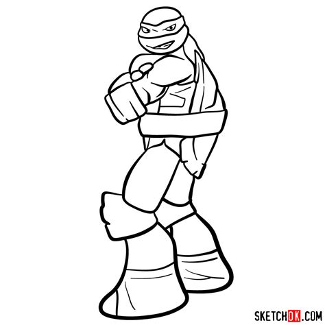 Red-Banded Warrior: How to Draw Raphael from TMNT 2012