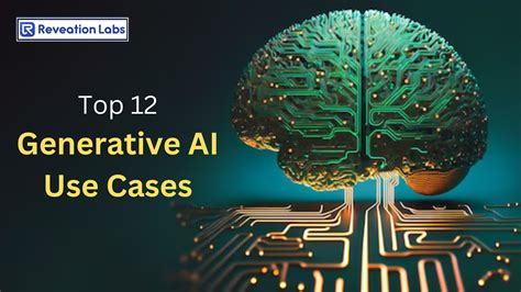 Top 12 Generative AI Use Cases - Reveation Labs