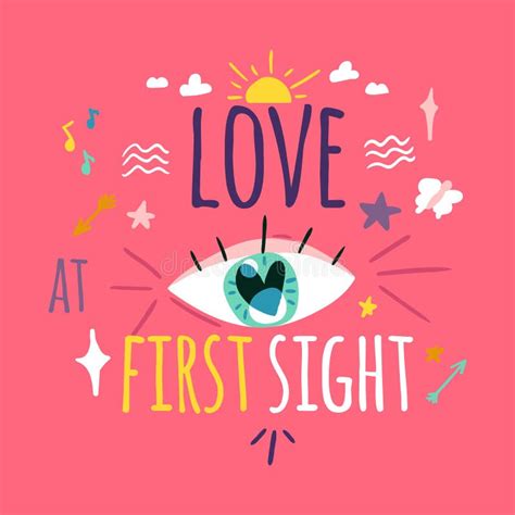 Love First Sight Stock Illustrations – 548 Love First Sight Stock Illustrations, Vectors ...