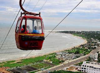 Visakhapatnam Tourism: Ropeway for Kailasagiri Visakhapatnam