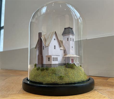 Tim Burton Beetlejuice Maitlands House. Handmade Film 3D Movie Model Miniature in Glass Dome - Etsy