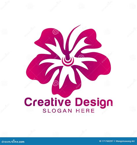 Flower Logo Ideas. Inspiration Logo Design. Template Vector ...