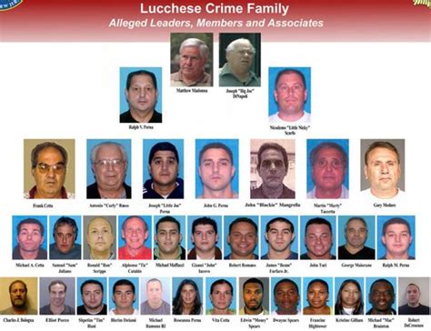 More than 30 members of Lucchese crime family plead not guilty to N.J. racketeering, conspiracy ...