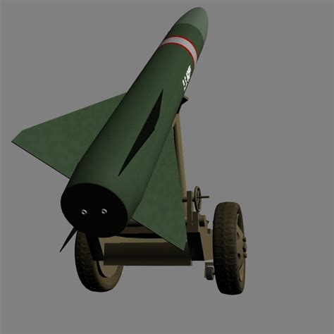 Army Lance Missile Launcher 3ds