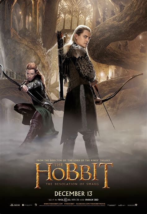 AndromedaHigh: MÁS PÓSTERS DE EL HOBBIT: LA DESOLACIÓN DE SMAUG!